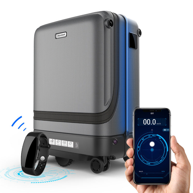 TravelBuddy: Intelligent Suitcase with Electric Power and Auto-Follow Technology for Smooth Travels