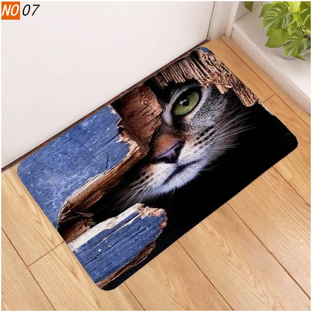 Cozy Flannel Entrance Mat