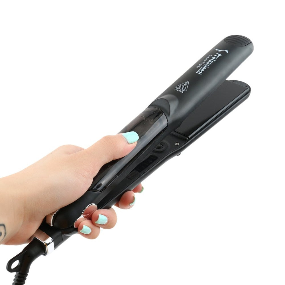 Steam Infused Tourmaline Ceramic Flat Iron