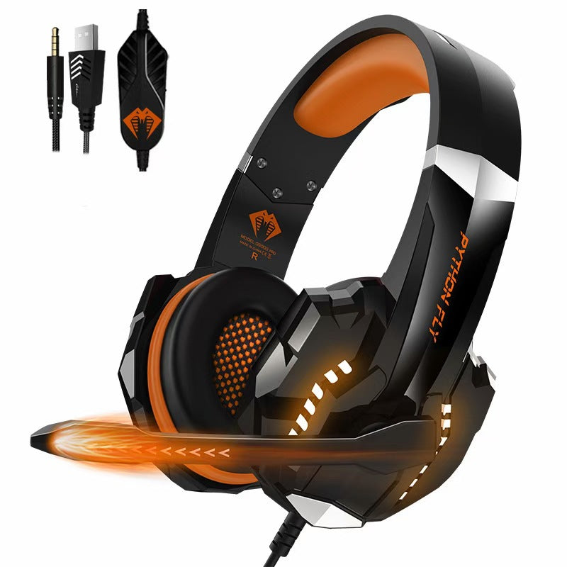 Luminous Wired Gaming Headset with Noise Cancellation