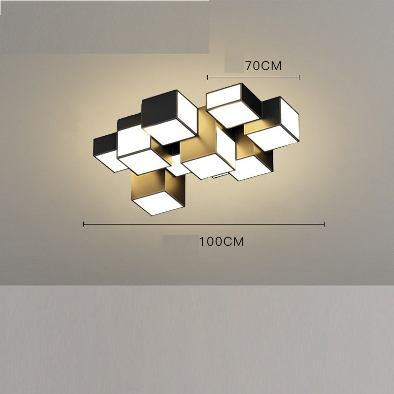 Modern Geometric Living Light