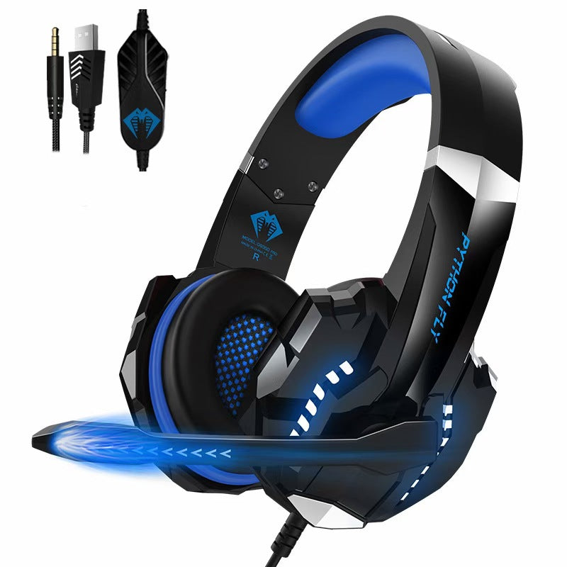 Luminous Wired Gaming Headset with Noise Cancellation