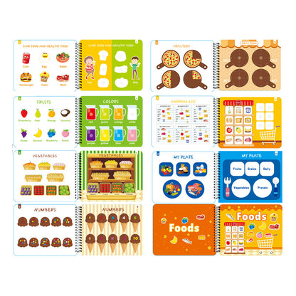 Early Learning Stickers and Flip Book Games for Kids