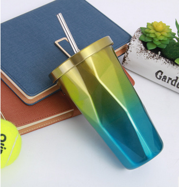 Stainless Steel Diamond Sippy Cup