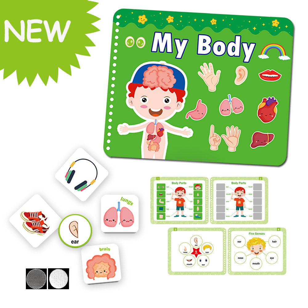 Early Learning Stickers and Flip Book Games for Kids