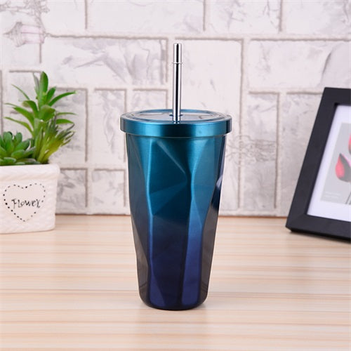 Stainless Steel Diamond Sippy Cup