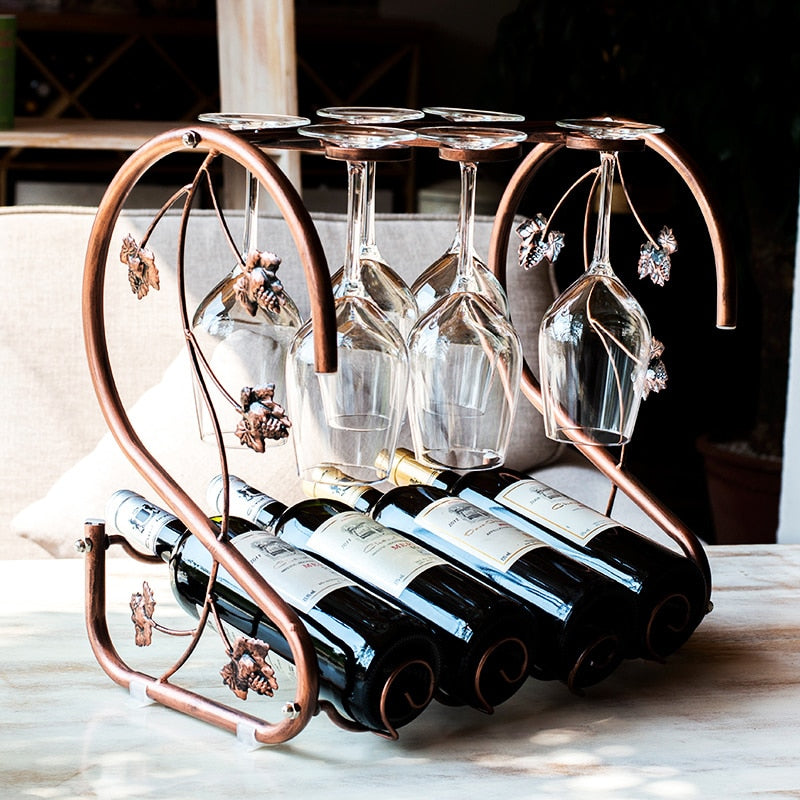 European Style Wine Glass Rack