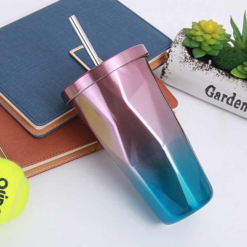 Stainless Steel Diamond Sippy Cup