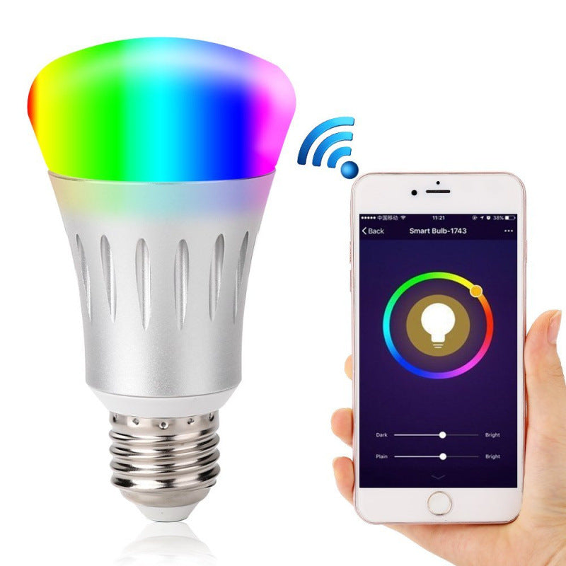 Voice-Controlled LED Light Bulb