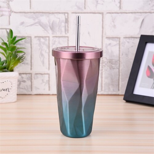 Stainless Steel Diamond Sippy Cup