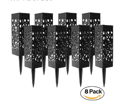 Waterproof Solar Path Lights for Garden, Outdoor LED Lanterns