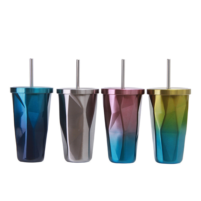 Stainless Steel Diamond Sippy Cup