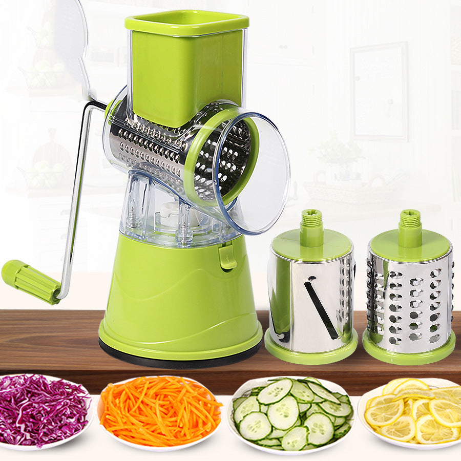 Stainless Steel Multi-Function Drum Grater