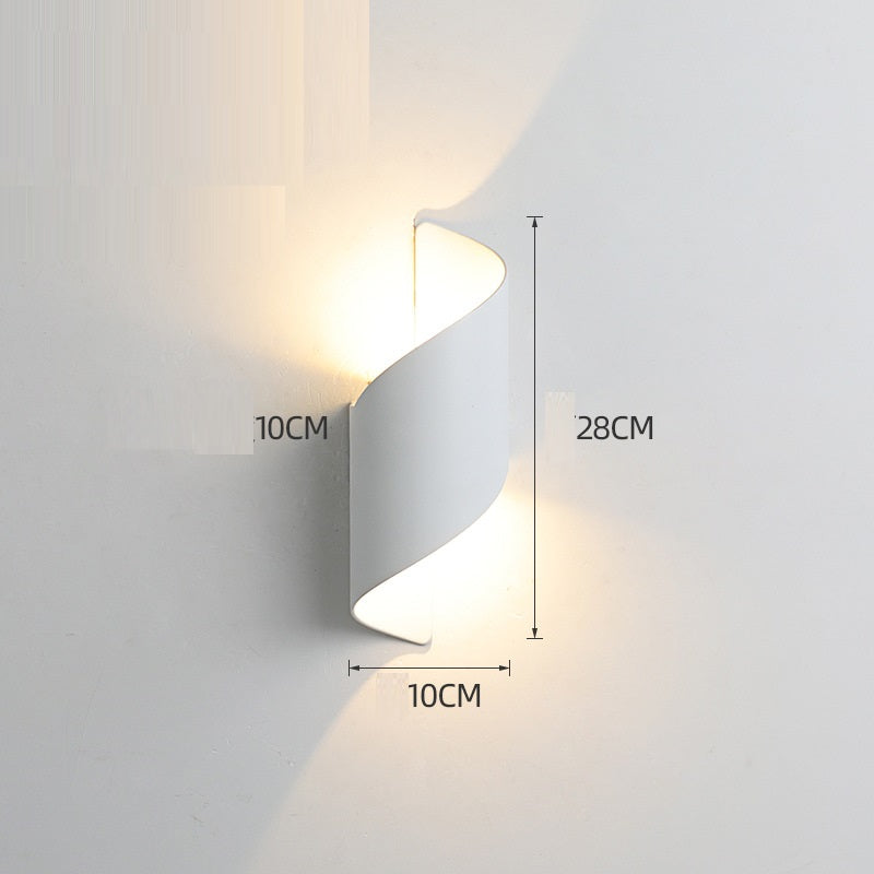 Waterproof LED Induction Wall Lamp for Balcony, Corridor, and Stairs