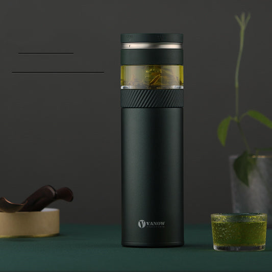 Custom High-End Men’s Travel Water Bottle with Filter