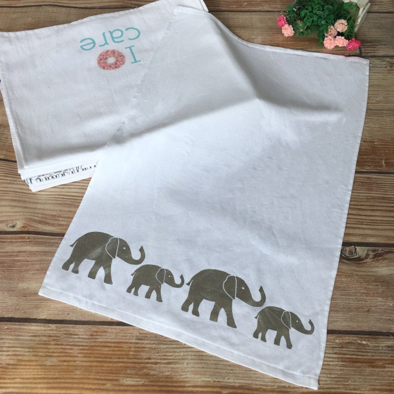 PlushPrint Velvet Tea Towel