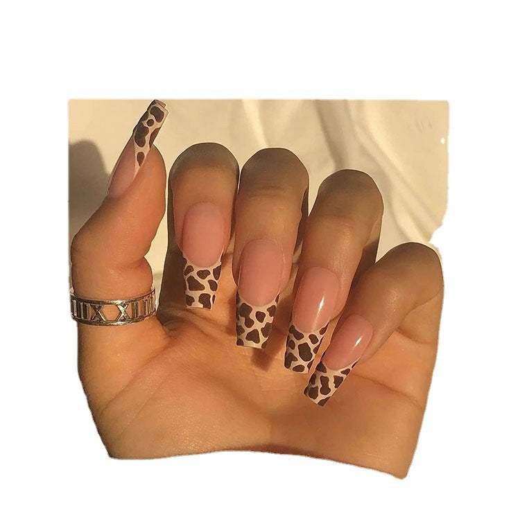 Leopard Chic Ballet Press-On Nails