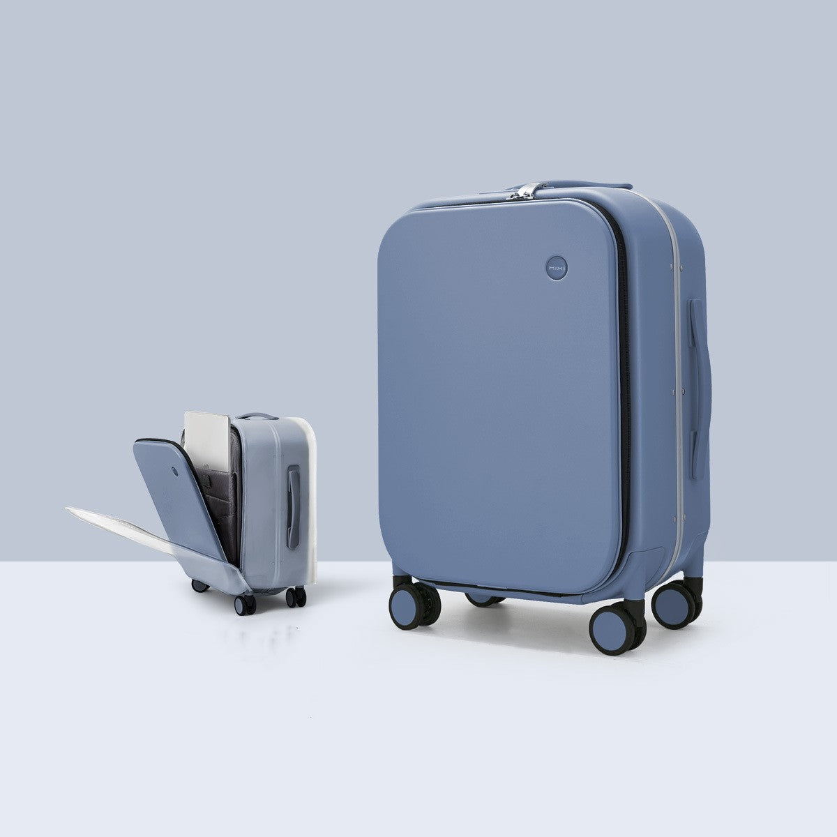 20-inch Front Opening Suitcase with Aluminum Frame