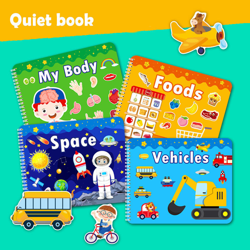 Early Learning Stickers and Flip Book Games for Kids