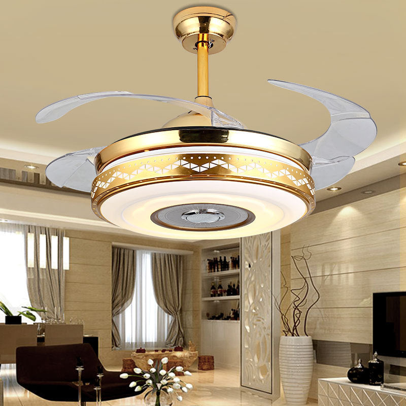 Intelligent Home Living Room Fan Light