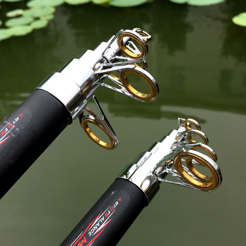 Super Hard Carbon Fiber Telescopic Sea Fishing Rod