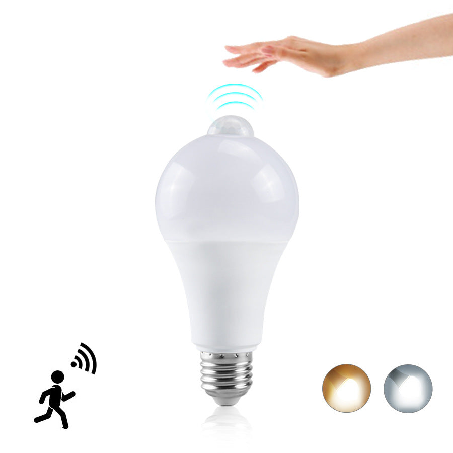 LED Motion Sensor Light Bulb