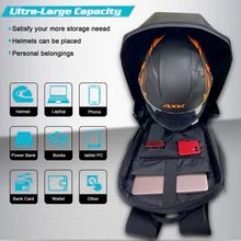 LED Backpack with Luminous Screen for Motorcycle Riders