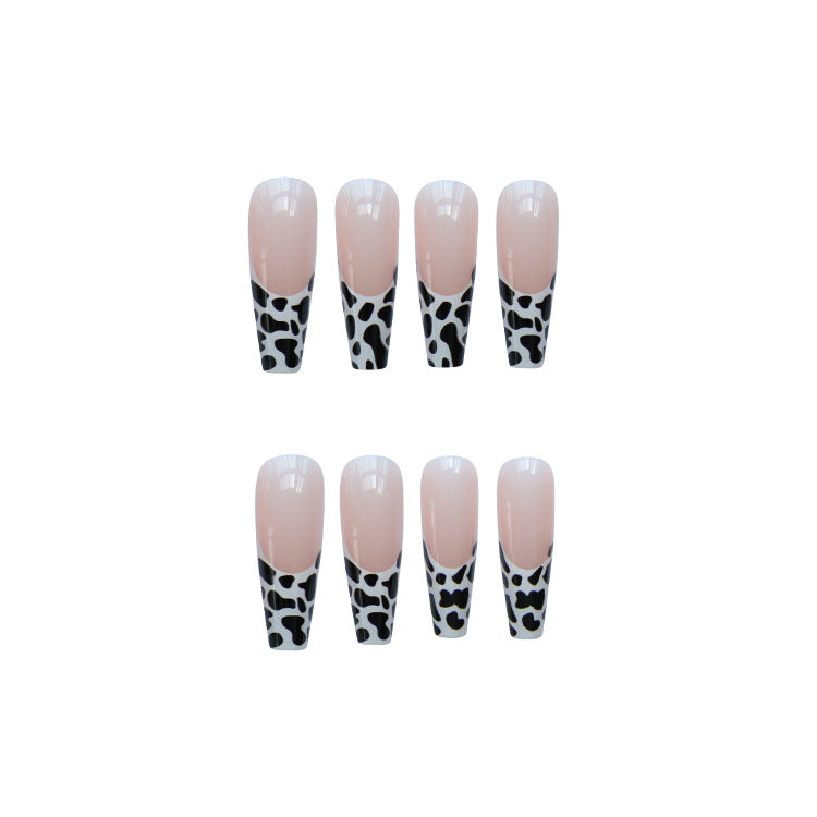 Leopard Chic Ballet Press-On Nails