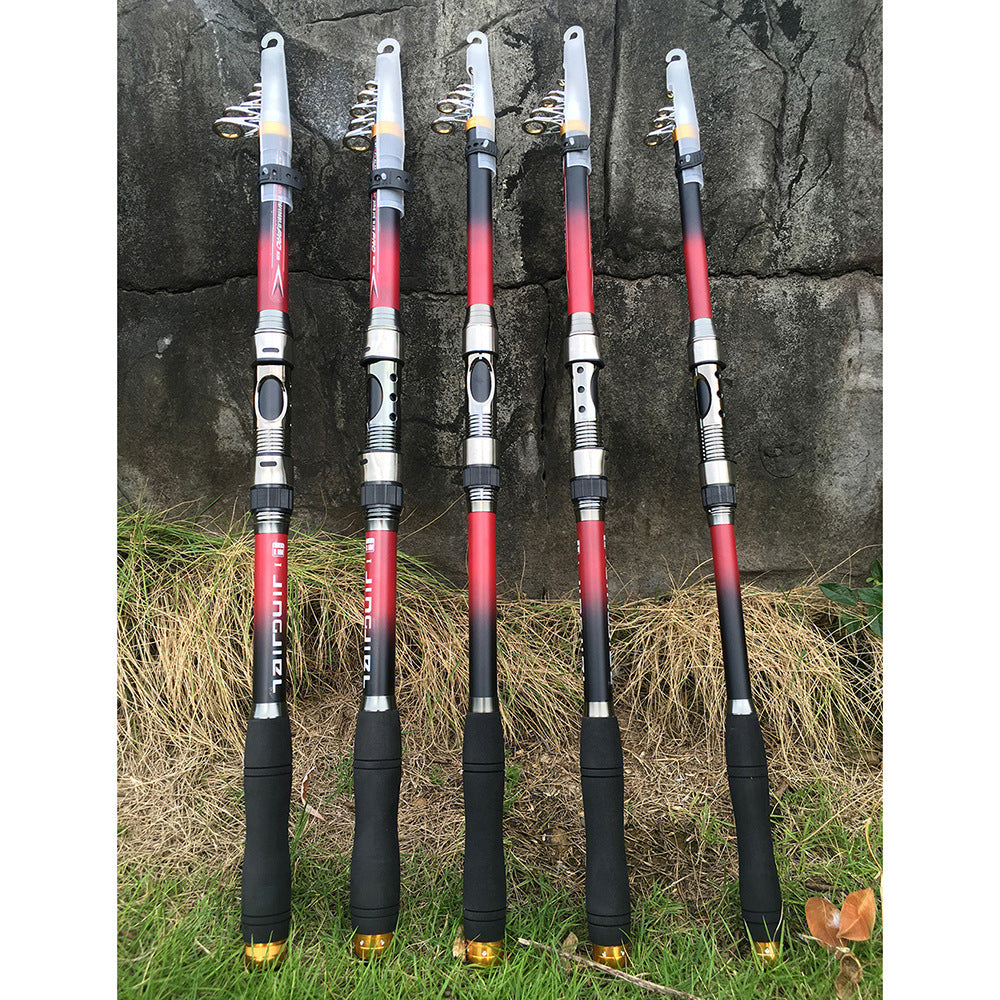 Super Hard Carbon Fiber Telescopic Sea Fishing Rod