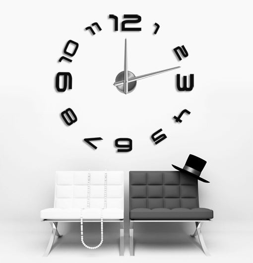 MirrorTime Modern Wall Clock