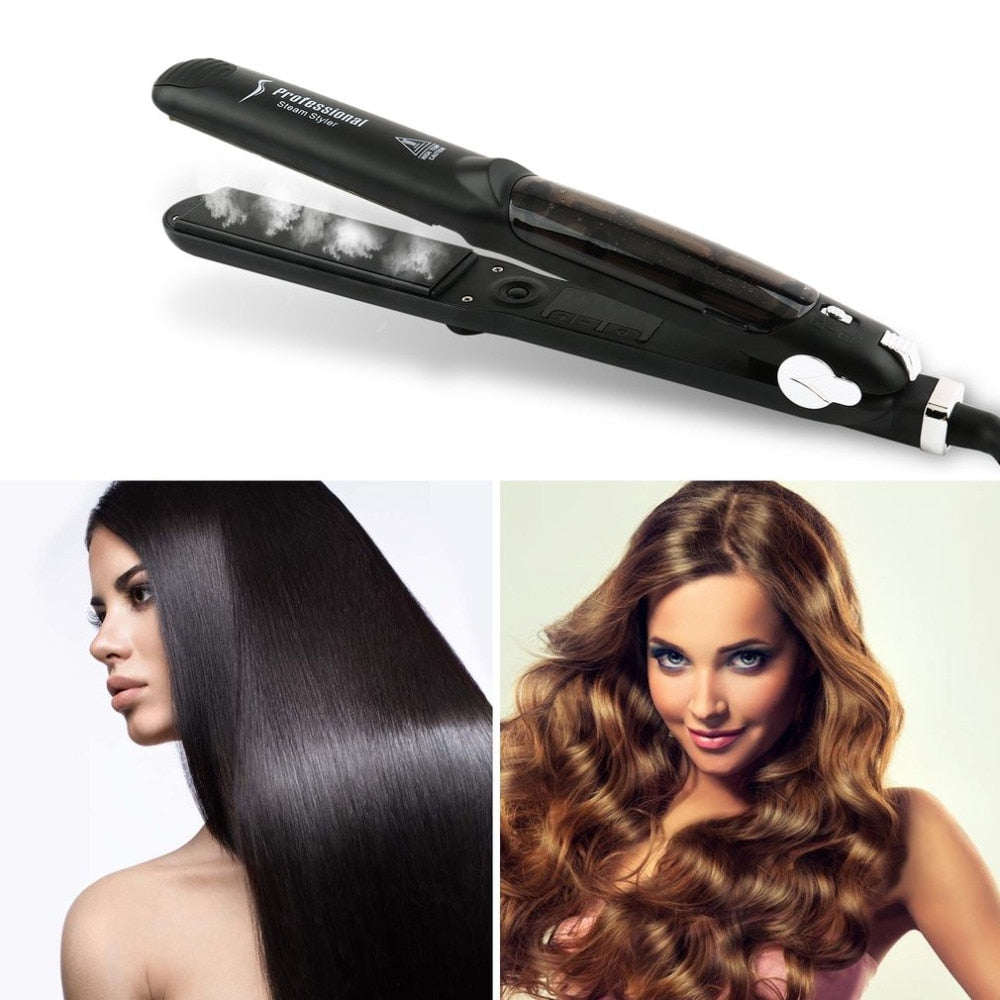 Steam Infused Tourmaline Ceramic Flat Iron