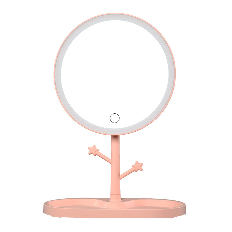 Plastic LED Makeup Mirror with Electrodeless Lamp