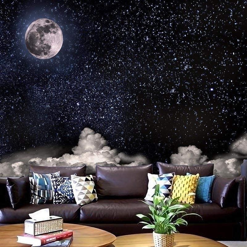 Galactic Planetary Print Tapestry - Multifunctional Wall Hanging & Sitting Carpet