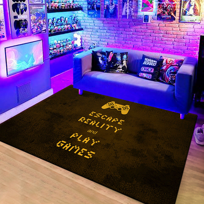 Rectangle Game Machine Side Carpet