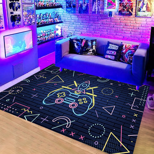 Cartoon Video Game Themed Carpet