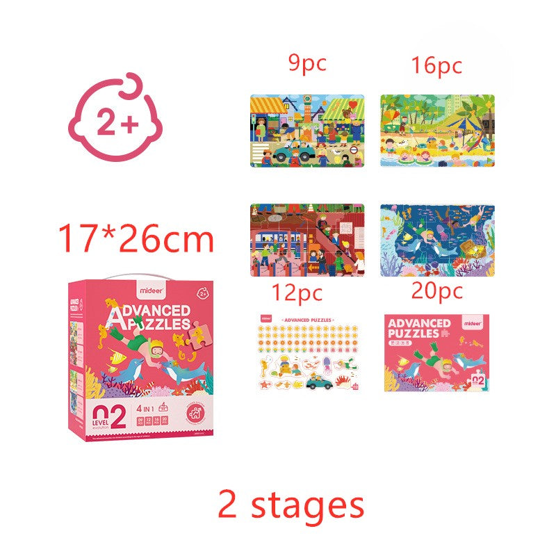 Advanced Early Childhood Puzzle Set