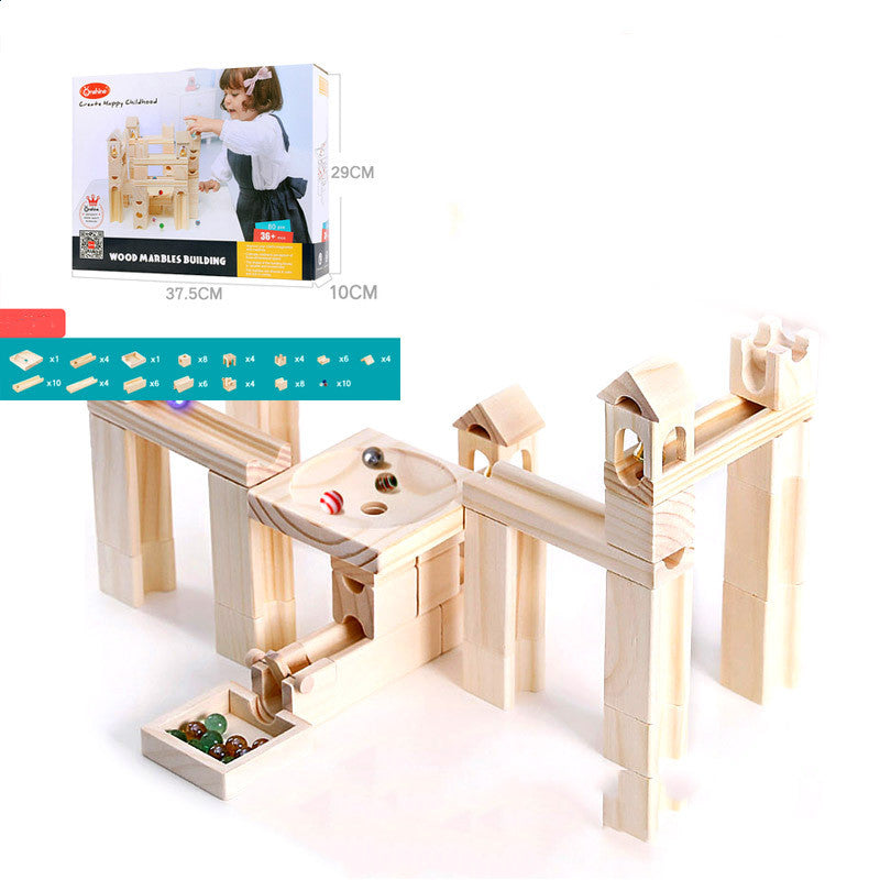 RainbowCraft Wooden Building Blocks