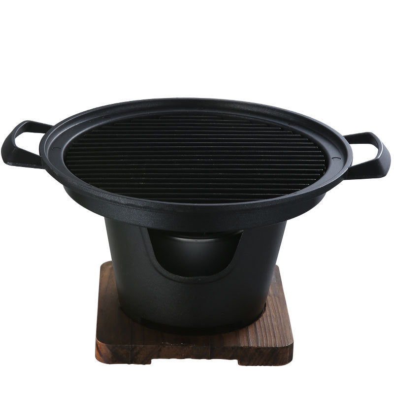 Compact Non-Stick Indoor BBQ Grill