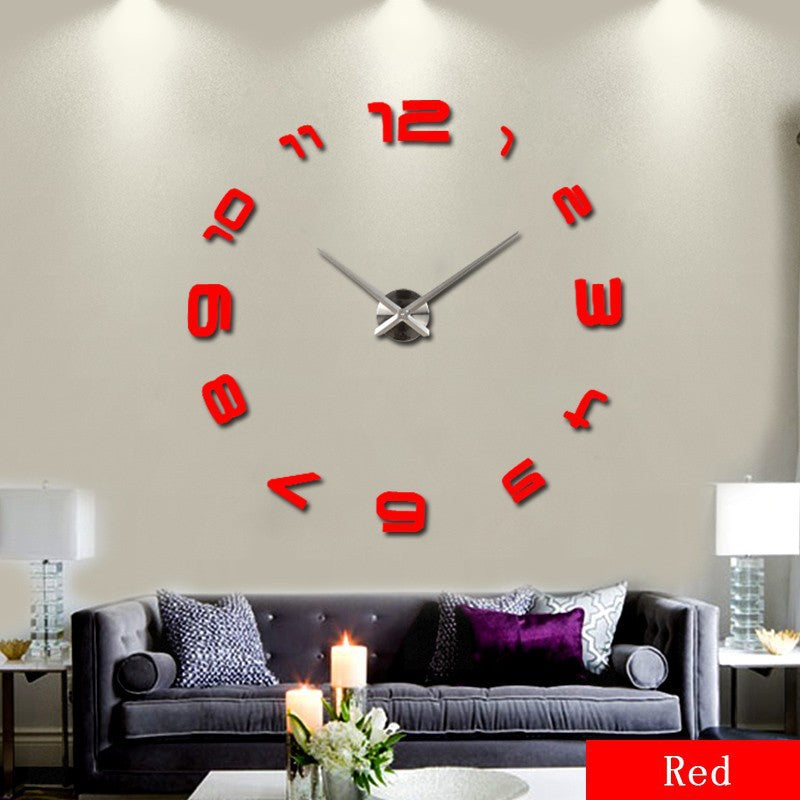 MirrorTime Modern Wall Clock