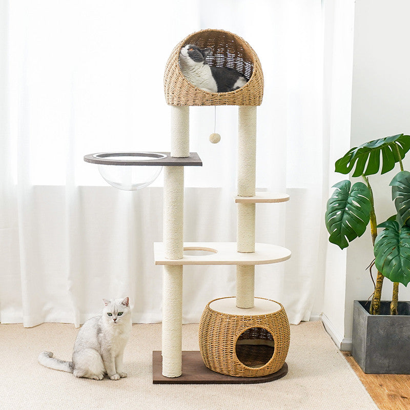 CozyCanopy Luxury Cat Climber