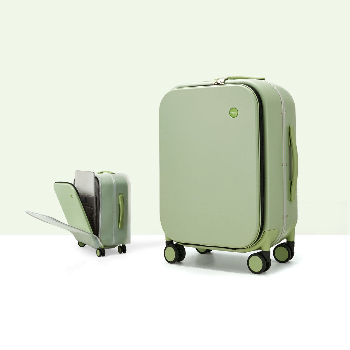 20-inch Front Opening Suitcase with Aluminum Frame