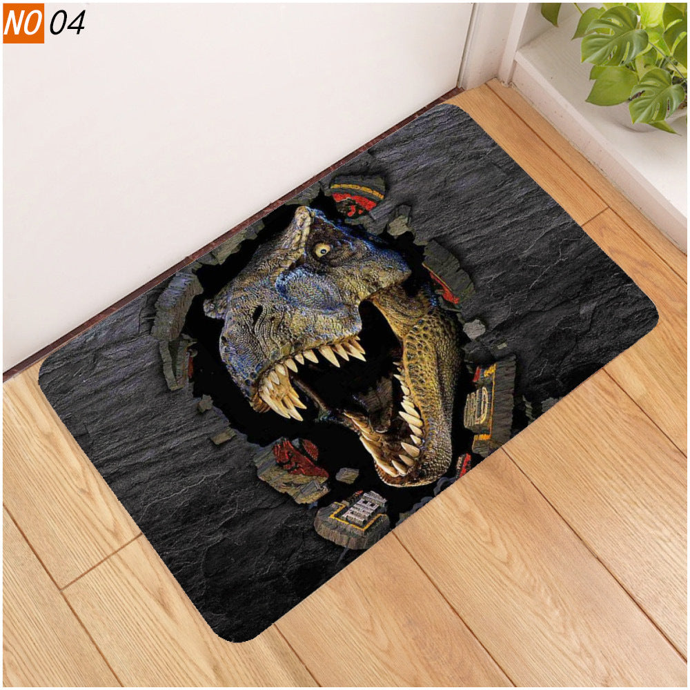 Cozy Flannel Entrance Mat