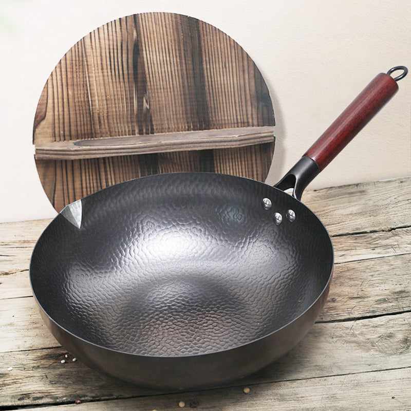 Handmade Traditional Iron Wok