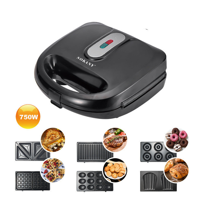 Double-Sided Heating Electric Sandwich Maker