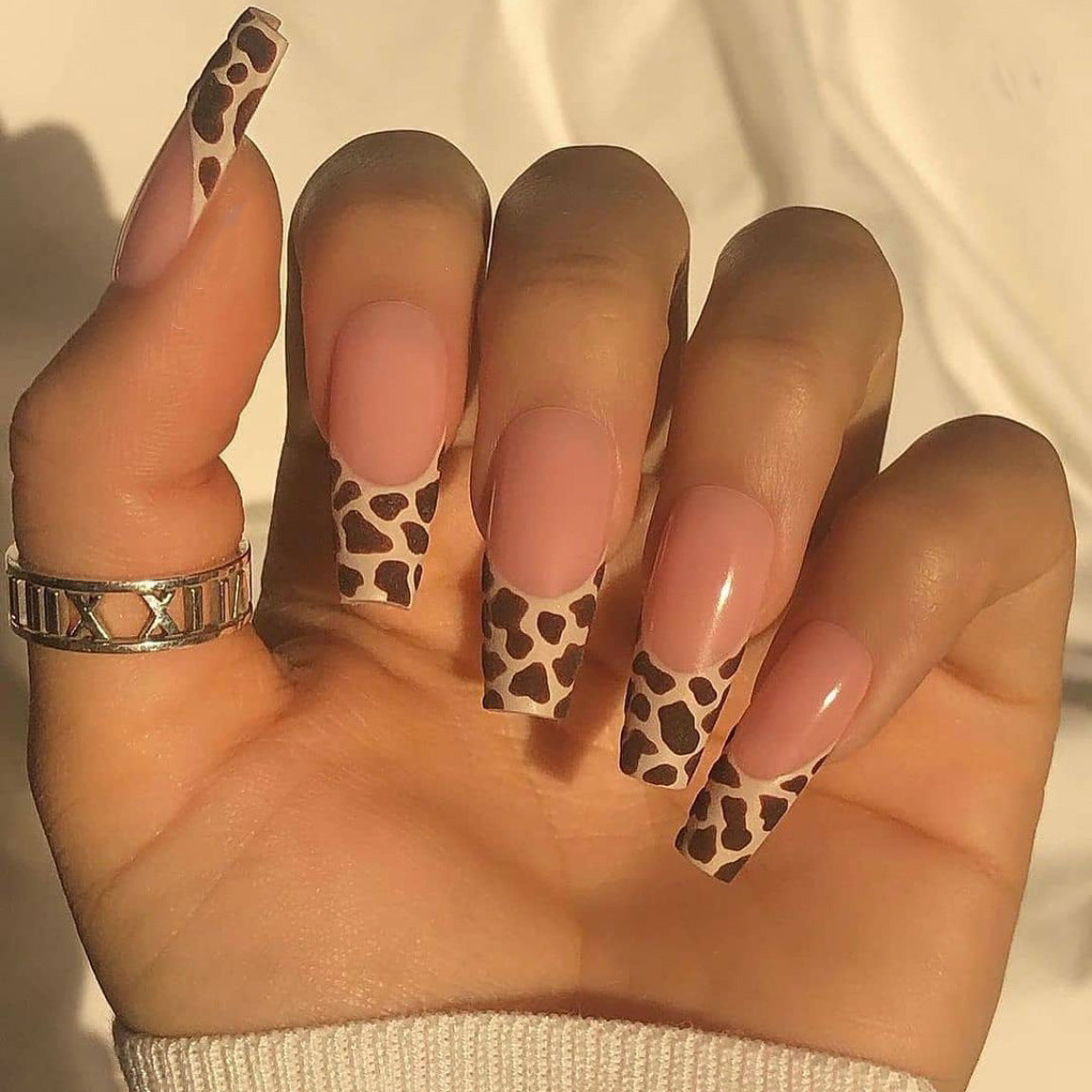 Leopard Chic Ballet Press-On Nails