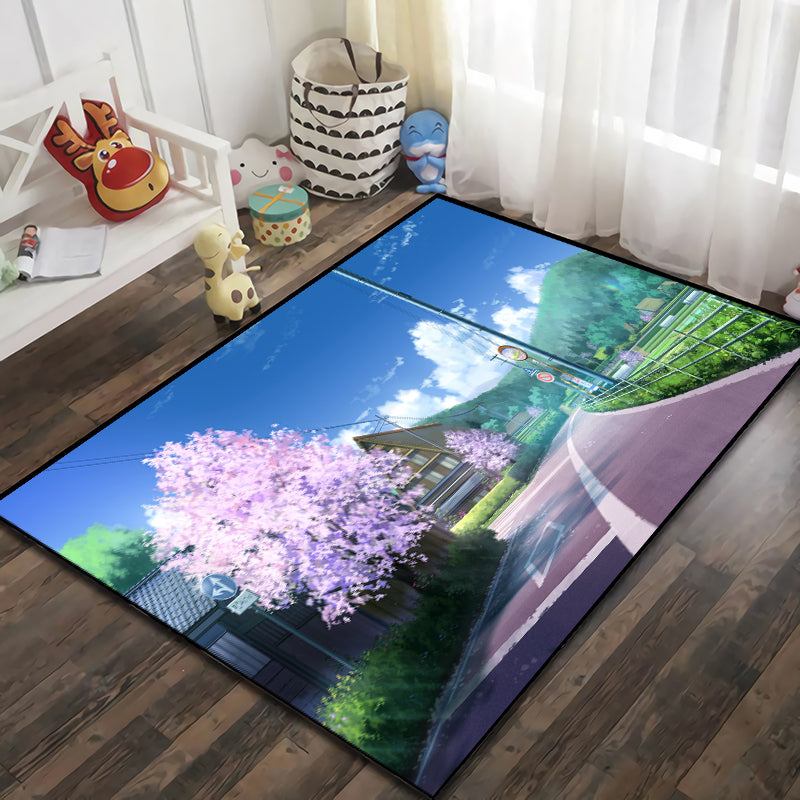 Japanese Cartoon Anime Bedroom Bedside Carpet