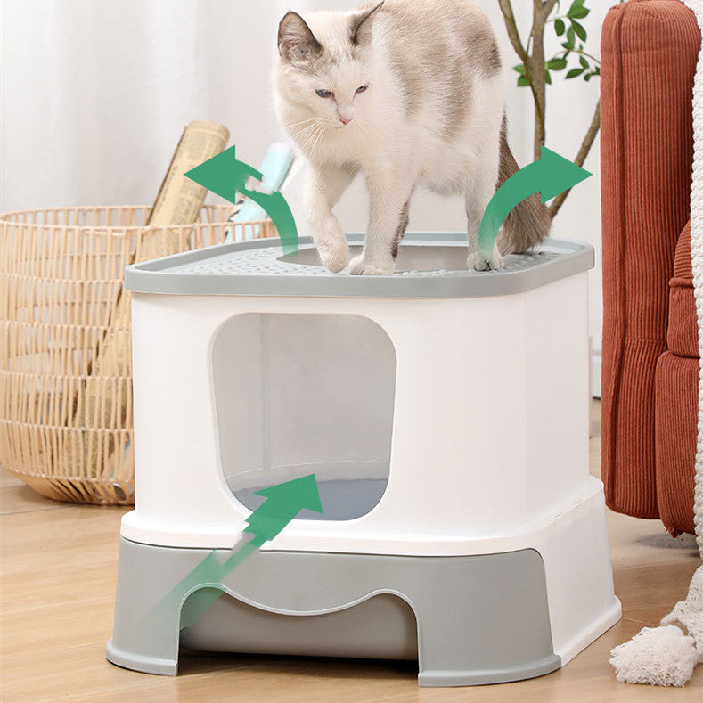 WhiskerWall Litter Box