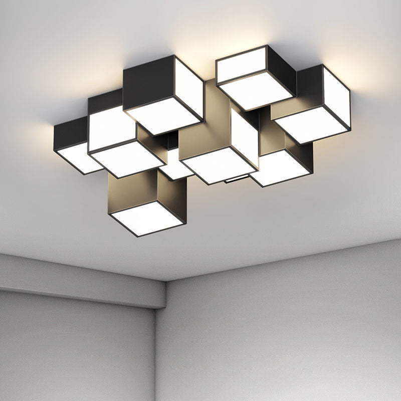 Modern Geometric Living Light