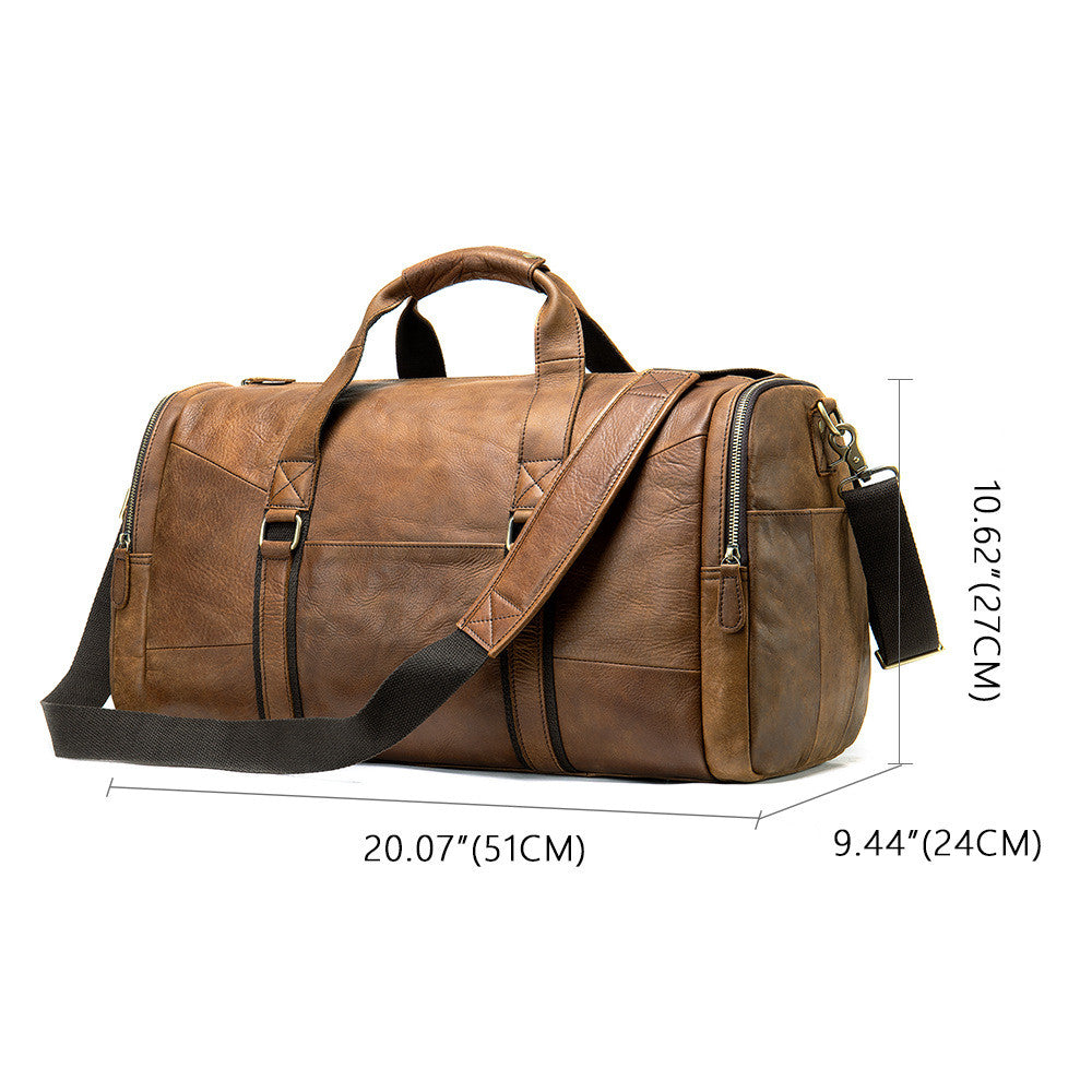 ExecutivePrime Leather Duffel Bag