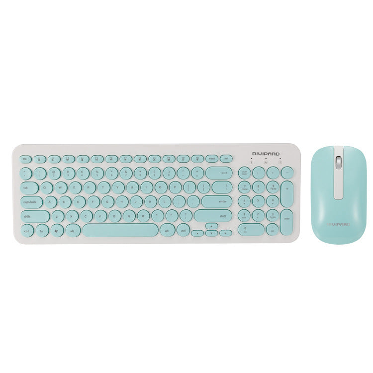 Punk Wireless Keyboard And Mouse Set